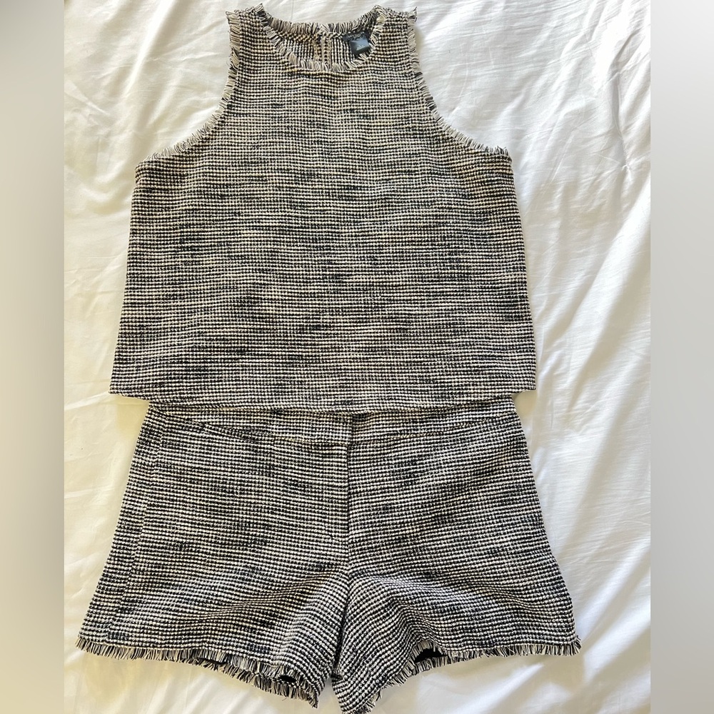 Ann Taylor tweed set
